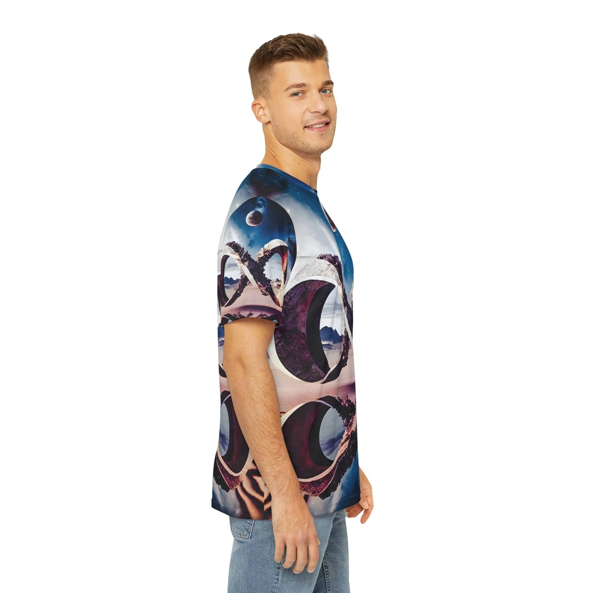 Surreal Infinite Possibilities - All Over Print (AOP) / Sublimation Design - Digital AI Art T-Shirt for Street or Festival Wear