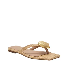 THE CAMIE SHELL SANDAL