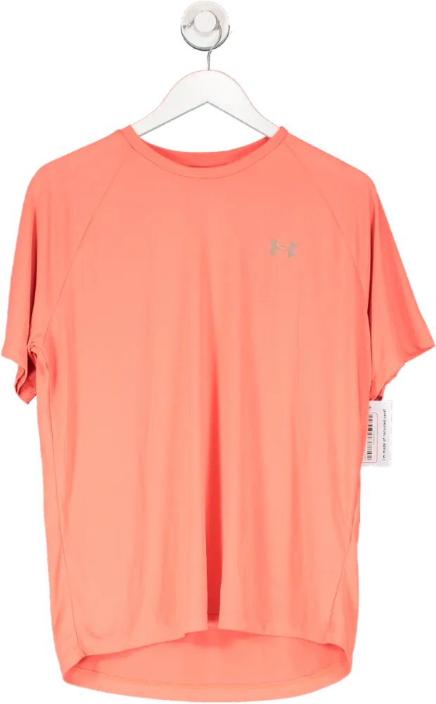 Under Armour Orange Sportstyle Loose Fit T Shirt UK M