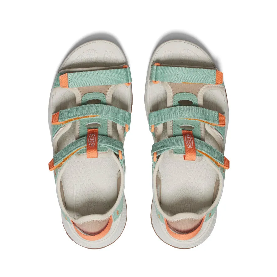 Women's Astoria West Open-Toe  |  Granite Green/Tangerine