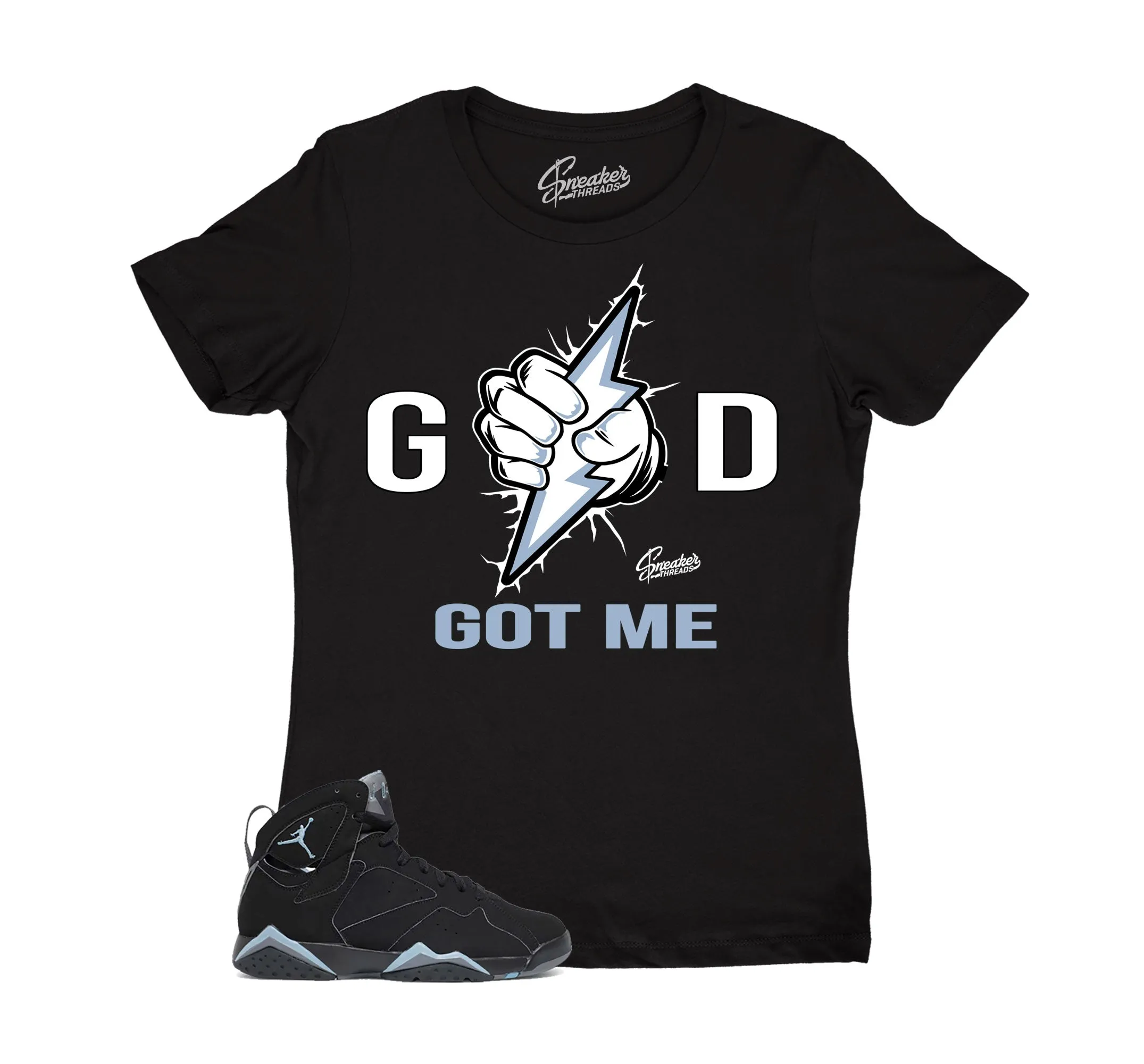 Womens - Chambray 7 God Got Me Shirt